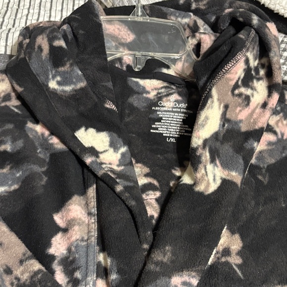 Cuddl Duds Black and Pink Fleece wear with stretch excellent condition - Picture 4 of 7